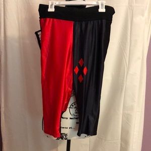 Harley Quinn active wear style capri leggings